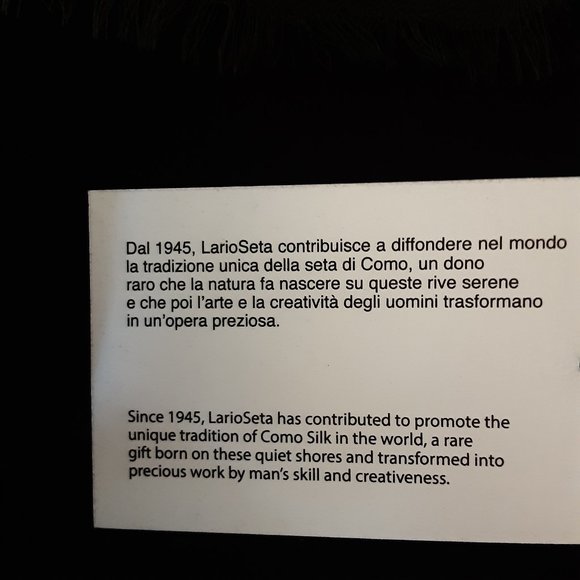 Barbieri Larioseta Italy Lightweight Floral Scarf 100% Fine Wool New! Square 36" - Picture 11 of 14